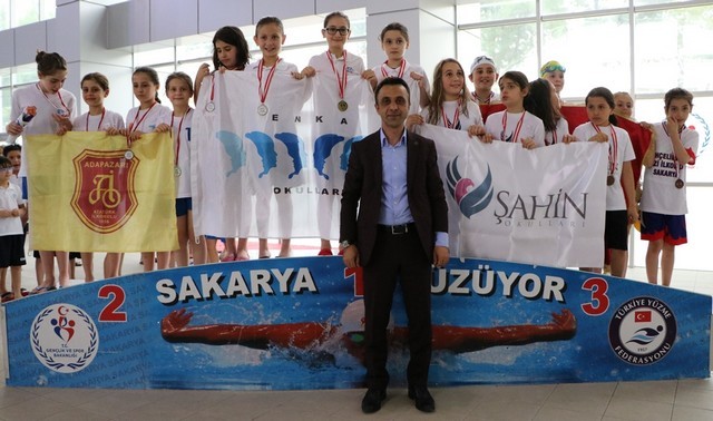 Minikler Yüzme İl Birinciliği sona erdi
