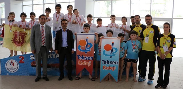 Minikler Yüzme İl Birinciliği sona erdi