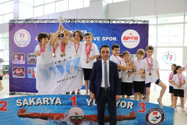 Minikler Yüzme İl Birinciliği sona erdi