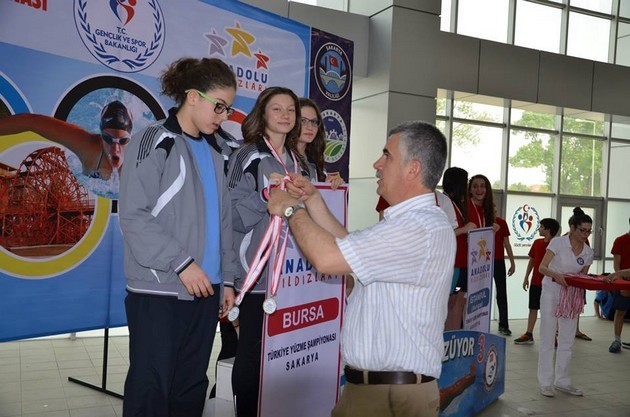 Anadolu Yıldızları Ligi yüzme finalleri sona erdi