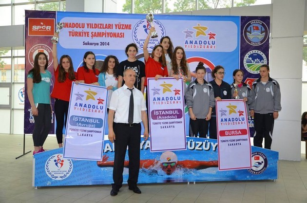 Anadolu Yıldızları Ligi yüzme finalleri sona erdi