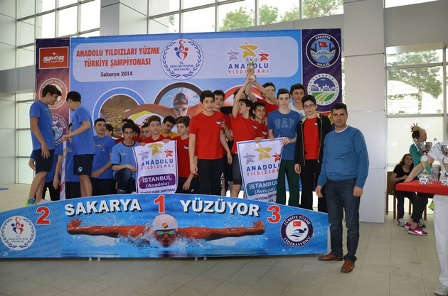 Anadolu Yıldızları Ligi yüzme finalleri sona erdi
