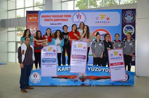 Anadolu Yıldızları Ligi yüzme finalleri sona erdi