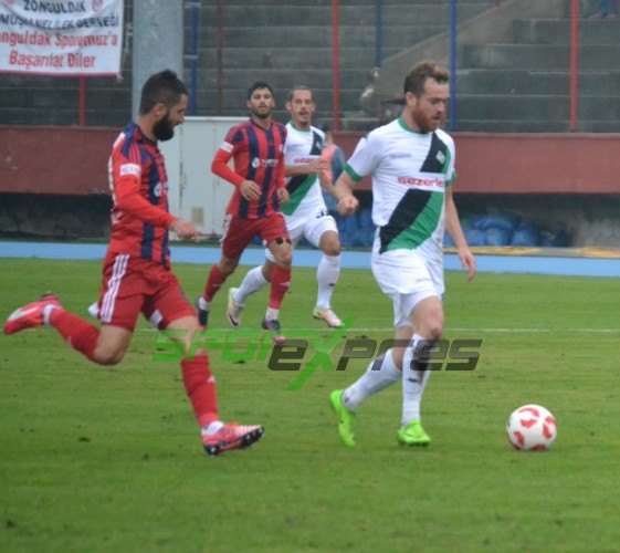 Zonguldak Kömürspor-Sakaryaspor:1-4