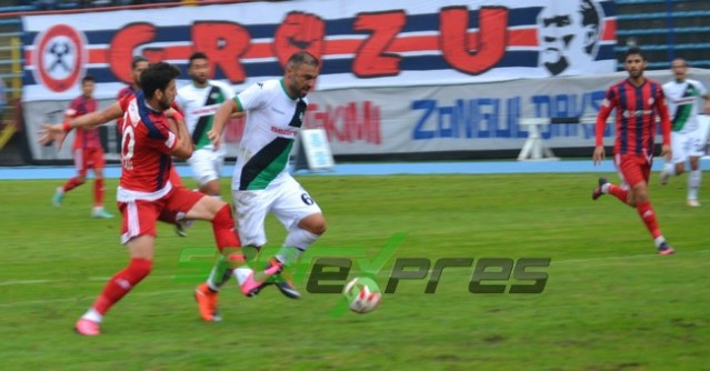 Zonguldak Kömürspor-Sakaryaspor:1-4