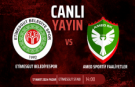 Etimesgut-Amed Sportif maçı hangi kanalda? Etimesgut Belediyespor Amed Sportif canlı yayın bilgileri...