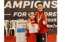 Bronz madalya geldi