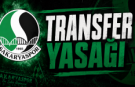 TFF'den Sakaryaspor'a transfer yasağı