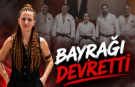 NESLİHAN CAN, BAYRAĞI  DEVRETTİ