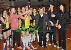 Genç kızlar voleybolda kupa Yeni Hendekspor'un