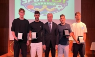 Sapanca'da sporculara ödül töreni
