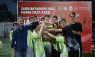 Başkanlık Futbol Kupası’nda şampiyon Göktepe Mahallesi oldu