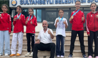 Akyazılı karateciler yine gururlandırdı