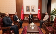 Cemil Boz'dan Vali Rahmi Doğan'a ziyaret