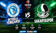 Beyoğlu Yeniçarşı - Sakaryaspor maçı canlı yayın