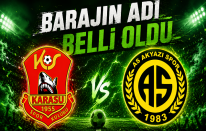 Barajın adı; Karasuspor-As Akyazıspor