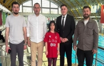 Burak Özcan'dan şampiyona ziyaret