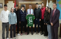 Meşelispor'dan Cemil Boz'a ziyaret