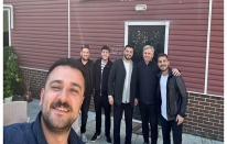 Orhan Ak'tan Kahraman'a ziyaret