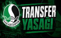 TFF'den Sakaryaspor'a transfer yasağı