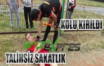 U16 Maçında Talihsiz Sakatlık