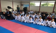 Geyve'de Kuşak Terfi Heyecanı