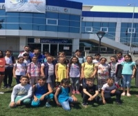 Köyümüz çocukları yüzüyor