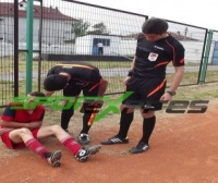 U16 Maçında Talihsiz Sakatlık