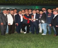 Alandüzüspor kupasına kavuştu
