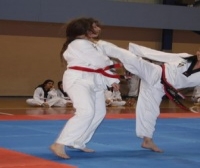 Taekwondo'da DAN sınavı yapıldı