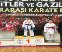 Geyveli karatecilerden 9 madalya