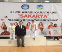 Geyve karate takımlarından çifte başarı…