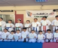 Geyve Karate branşı kuşak sınavları yapıldı