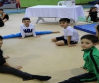 Minik Cimnastikçiler ödüllerini aldı