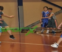 Küçük Erkekler basketbol ligi sürüyor