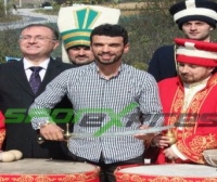 Kenan Sofuoğlu mehter takımı ile karşılandı