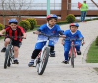 Bisikletçiler Sakarya Park’ta  Pedal Çevirdiler