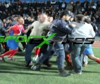 Hacıkışla-Söğütlü maçında olaylar çıktı