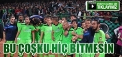 Sakaryaspor-Silivri maçı sonrası büyük çoşku