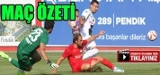 Pendikspor-Sakaryaspor maç özeti