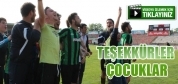 Sakaryaspor'da ligde kalma sevinci