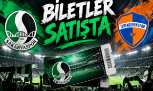 Sakaryaspor İskenderunspor maçı biletleri satışta