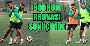 Sakaryaspor, Bodrum provasını suni çimde yaptı