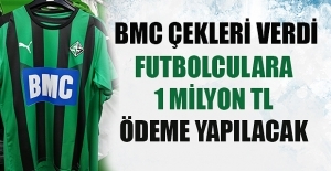 Futbolculara 1 Milyon TL ödeme yapılacak