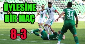 Sakaryaspor-Bayrampaşaspor: 8-3