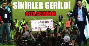 Sarıyer maçı nedeni ile ceza gelebilir