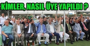 KİMLER DELEGE YAPILDI ?
