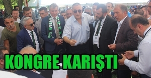 Sakaryaspor'da kongre karıştı, Başkan Seçilemedi