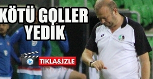 Abdullah Ercan; Kötü goller yedik