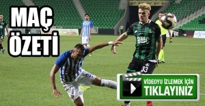 Sakaryaspor-Ergene Velimeşespor maçı özeti